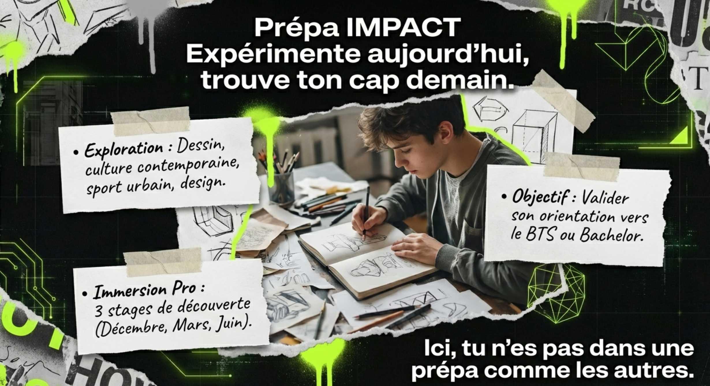 Prépa design à Bordeaux : SUPimage réinvente la classe préparatoire créative
